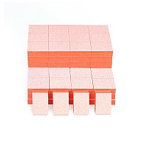 Gazeplus Nail Buffer Block 100 Pcs Mini Buffers 2 Way Coarse Grit 80100 13 Inch Long Small Buffing Blocks For Acrylic Nail