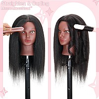 Mannequin Head With Human Hair 16 Cosmetology Manikin Doll Head With 100 Real Human Hair For Braiding Hairdresser Practice St