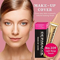 Dermacol Mini Full Coverage Foundation 13G Liquid Makeup Matte Foundation With Spf 30 Waterproof Foundation For Oily Skin A