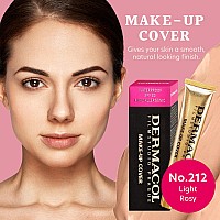 Dermacol Mini Full Coverage Foundation 13G Liquid Makeup Matte Foundation With Spf 30 Waterproof Foundation For Oily Skin A