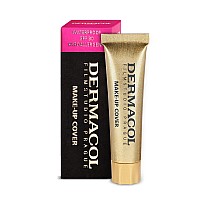 Dermacol Mini Full Coverage Foundation 13G Liquid Makeup Matte Foundation With Spf 30 Waterproof Foundation For Oily Skin A