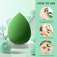 Facemade 6 Pcs Makeup Sponges Set Makeup Sponges For Foundation Latex Free Beauty Sponges Flawless For Liquid Cream And Powd