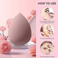 Facemade 6 Pcs Makeup Sponges Set Makeup Sponges For Foundation Latex Free Beauty Sponges Flawless For Liquid Cream And Powd