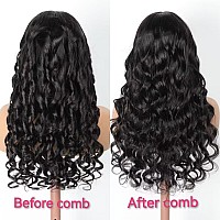 Foreverlove Ready To Wear Glueless Wigs Human Hair Loose Curl 5X5 Hd Lace Closure Wigs Human Hair Pre Plucked Pre Cut 200 Densi