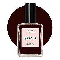 Manucurist Green Nail Polish Hollyhock Natural Classic Nail Polish 9Free Vegan And Plantbased Nail Polish 74 Manicure