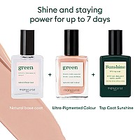 Manucurist Green Nail Polish Shell Beige Natural Classic Nail Polish 9Free Vegan And Plantbased Nail Polish 82 Manicure