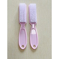 Squligt 6Pcs Nail Brush For Cleaning Fingernails Handle Grip Cleaning Brush For Nail And Toenail Nail Dust Brush Manicure Pedi