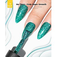 Burano Glitter Gel Nail Polish Led Uv Nail Gel Shimmer Holographic Effect Soak Off Gel Curing Required No Chip Gel Polish Spar