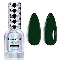 Larvall Beautpal Green Gel Nail Polish 15Ml Soak Off Uv Led Gel Polish Nail Art Manicure Salon Diy At Home Color 120 Emerald Gr