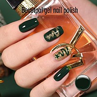 Larvall Beautpal Green Gel Nail Polish 15Ml Soak Off Uv Led Gel Polish Nail Art Manicure Salon Diy At Home Color 120 Emerald Gr