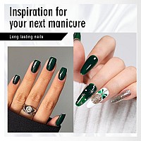 Larvall Beautpal Green Gel Nail Polish 15Ml Soak Off Uv Led Gel Polish Nail Art Manicure Salon Diy At Home Color 120 Emerald Gr