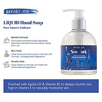 Romiie Zoi Liquid Hand Soap With Gift Box New York City 260Ml 87 Flozpack Of 3