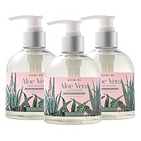 Romiie Zoi Liquid Hand Soap With Gift Box Aloe Vera 260Ml 87 Flozpack Of 3