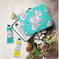 La Chatelaine Hand Cream Trio Tin Gift Set Natural Hand Lotion Made In France With 20 Organic Shea Butter Moisturizing Gard