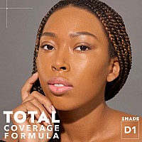 Cover Fx Total Cover Cream Foundation Shade D1 Buildable Coverage Natural Finish Oilfree Sweatproof