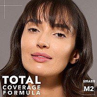 Cover Fx Total Cover Cream Foundation Shade M2 Buildable Coverage Natural Finish Oilfree Sweatproof