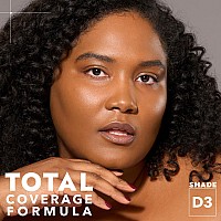 Cover Fx Total Cover Cream Foundation Shade D3 Buildable Coverage Natural Finish Oilfree Sweatproof