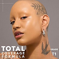 Cover Fx Total Cover Cream Foundation Shade T1 Buildable Coverage Natural Finish Oilfree Sweatproof