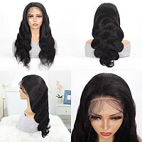 Aaliweya 34Inch Closure Wigs 5X5 Body Wave Hd Lace Closure Wig Human Hair For Women 150 Density Glueless Body Wave 5X5 Lace Fron