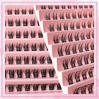 Lash Clusters 120 Pcs C Curl Lash Extension Soft Natural Lightweight 810121416Mm Mix Resuale Wispy Eyelash Extension At Home