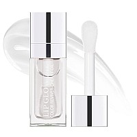 Fovcos Hydrating Lip Glow Oil Moisturizing Lip Glow Oil Lip Plumper Gloss Transparent Lip Gloss Lip Oil Plumping Lip Oil L