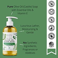 Brittanies Thyme Organic Natural Hand Soap Castile Soap Made Olive Oil And Natural Luxurious Essential Oils Vegan Gluten F