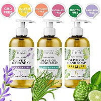 Brittanies Thyme Organic Natural Hand Soap Castile Soap Made Olive Oil And Natural Luxurious Essential Oils Vegan Gluten F