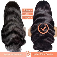 Hot Star 250 Density 30 Inch Lace Front Wigs Human Hair Pre Plucked Glueless 13X6 Body Wave Human Hair Wigs For Black Women Hd