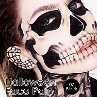 Freeorr 2Pcs Black Face Body Paint Stick Eye Blackbalck Makeup Paint Eyeblack For Baseballfootballhalloweencostume Accessori