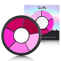 Go Ho 6 Colors Hot Pink Face Body Paintcream Washable Formula Face Paint For Adults Children Halloween Cosplaybody Paint Sfx M