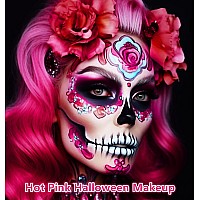 Go Ho 6 Colors Hot Pink Face Body Paintcream Washable Formula Face Paint For Adults Children Halloween Cosplaybody Paint Sfx M