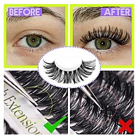 Alice Lash Clusters Diy Lash Extensions 240Pcs 1420Mm Individual Lashes Cluster Lashes Natural 40D D Curl Eyelash Extensions Fa