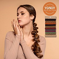 Yonoy 20 Pcs Boho Hair Ties For Women 5 Styles Cute Hair Tie Bracelet For Girls No Damage Hair Elastics For Thick Hairpony Ta