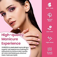 Vanreesa 42 Pcs Gel Nail Polish Kit With U V Light 24 Colors Gel Nail Polish Set Glossy Matte Top Coat Complete Gel Nail Kit W