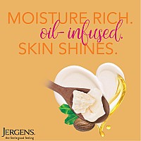 Jergens Hand And Body Lotion Shea Butter Deep Conditioning Moisturizer 3X More Radiant Skin With Pure Shea Butter Dermatolo