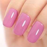 Tutuyu Rose Purple Gel Nail Polish 051 Fl Oz Soak Off Uv Light Purple Gel Polish For Manicure Plum Purple Summer Fall Mauve Co