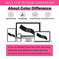 Ally Straight Clip In Hair Extensions Real Human Hair 100 Remy Virgin Human Hair Clip Ins Extensions Clipin Hair Extensions Fo