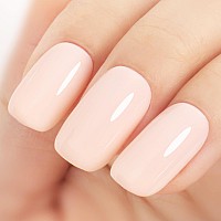 Tutuyu Nude Beige Gel Nail Polish 051 Fl Oz Soak Off Uv Gel Polish For Manicure Salon Or Nail Art Starter Gift For Girls Women