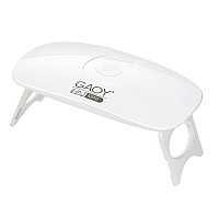 Gaoy Uv Light For Gel Nails Small Nail Cure Light Led Nail Lamp Usb Nail Dryer For Fast Curing White