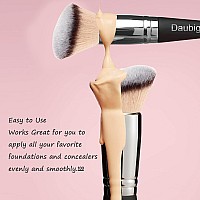 Makeup Brushes Daubigny Makeup Brushdualended Angled Foundation Brush Concealer Brush Perfect For Any Look Premium Luxe Hair Ro