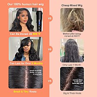 Hot Star 250 Density Lace Front Wigs Human Hair 13X6 Hd Transparent Lace Body Wave Human Hair Wigs For Black Women Glueless Wig