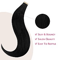 Wennalife Tape In Hair Extensions Human Hair Balayage Chocolate Brown To Caramel Blonde Tape In Extensions 10Pcs 20G 12 Inch Re