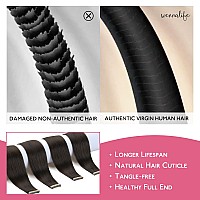 Wennalife Tape In Hair Extensions Human Hair Dark Brown Tape In Extensions 10Pcs 25G 14 Inch Remy Invisible Tape Ins Straight C