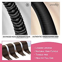 Wennalife Tape In Hair Extensions Human Hair Chocolate Brown Tape In Extensions 10Pcs 30G 22 Inch Remy Invisible Tape Ins Strai