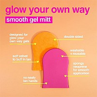 Btan Gel Body Self Tanning Mitt Glow Your Own Way Smooth Gel Mitt Sunless Tan Gel Applicator Glove Streakfree Even Appli