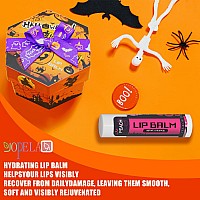 Yopela 19 Pack Halloween Natural Lip Balm Bulk With Vitamin E And Coconut Oil Lip Care Set Moisturizing Soothing And Repairi