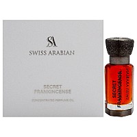 Swiss Arabian Secret Frankincense Perfume Oil, 0.4 oz