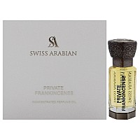 Swiss Arabian Frankincense Perfume Oil 0.4 oz - Long Lasting