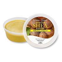 Raw African Shea Butter 8 Oz Yellowgold Grade A 100 Pure Natural Unrefined Fresh Moisturizing Ideal For Dry And Cracked Skin