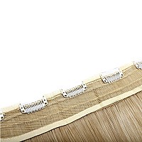 Snoilite One Piece Hair Extensions 30 Long Straight Clip In Hair Extensions Ash Blonde Thick Hair Piece For Women Full Head Na